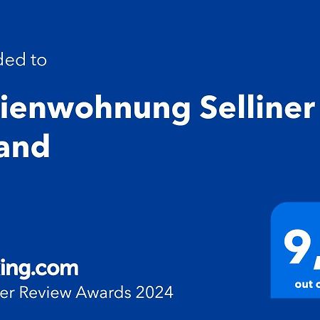 Ferienwohnung Selliner Strand Eksteriør bilde